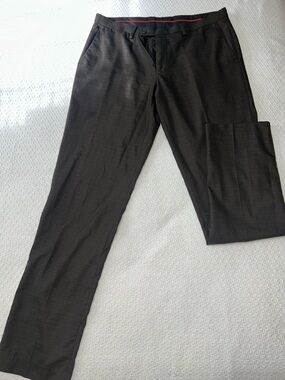 Men's Dress Pants in Dark Brown